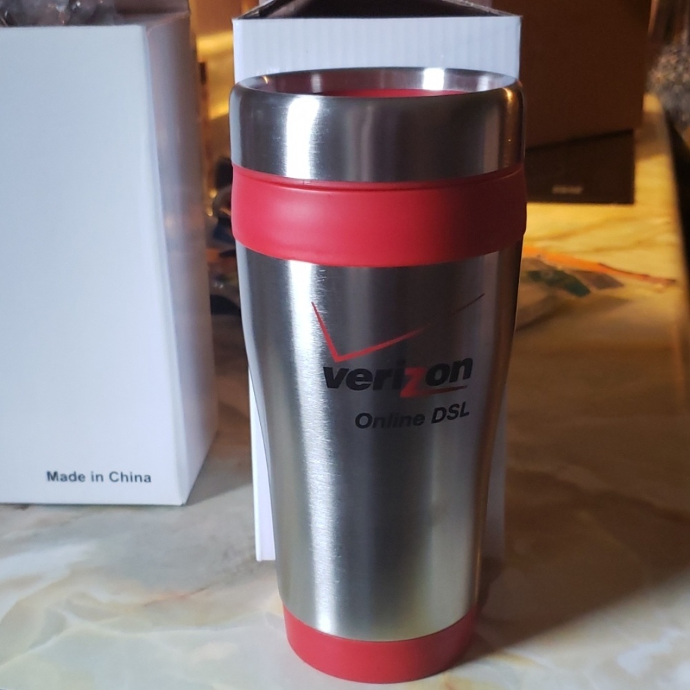 Stainless steel coffee mug